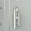Global Industrial Double Tier Locker, 12x18x36, 2 Door, Unassembled, Gray 652078GY